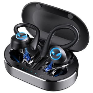 Auscultadores Bluetooth TWS com Caixa de Carregamento