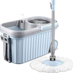 Esfregona Rotativa 360º com Balde e Sistema de Centrifugação