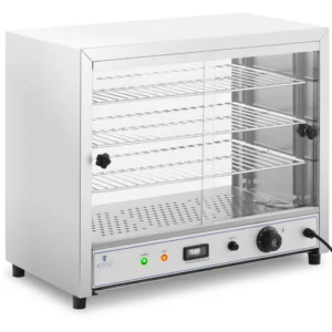 Vitrina Aquecida 54 cm – Royal Catering | 1000 W | 3 Prateleiras